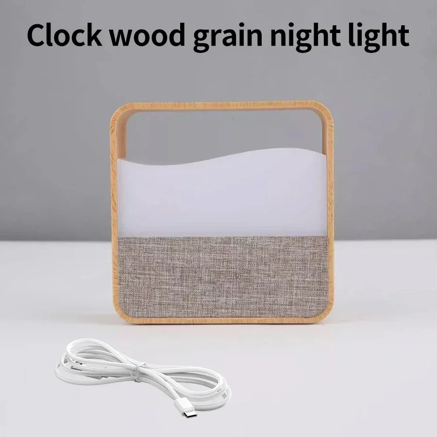 LumaGlow™ Smart Night Light – Touch LED Nachtlicht mit Wecker & Farbwechsel